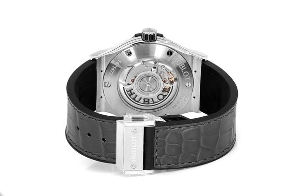 Hublot Classic Fusion Black Leather Strap