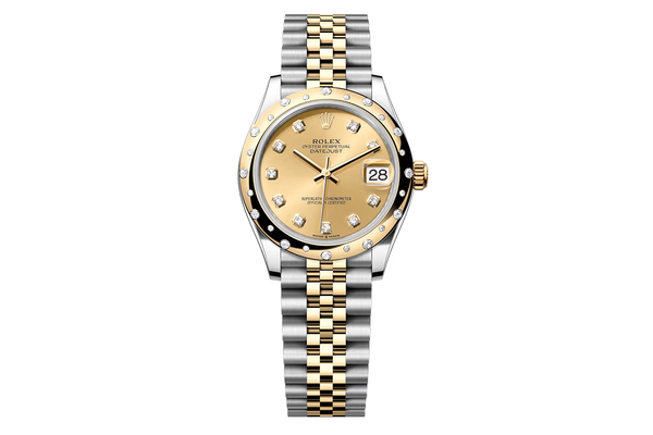 Rolex - Datejust 31 - 278343rbr - Yellow Gold, Steel, & Diamonds (mb497)