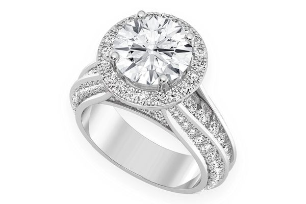 Monst - 2.00ct Round Solitaire - Diamond Engagement Ring - All Natural