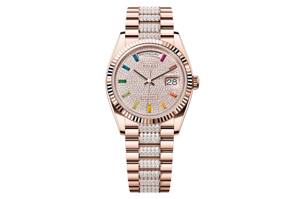 Rolex - Day-Date 36 - 128235 - Rose Gold (mb474)