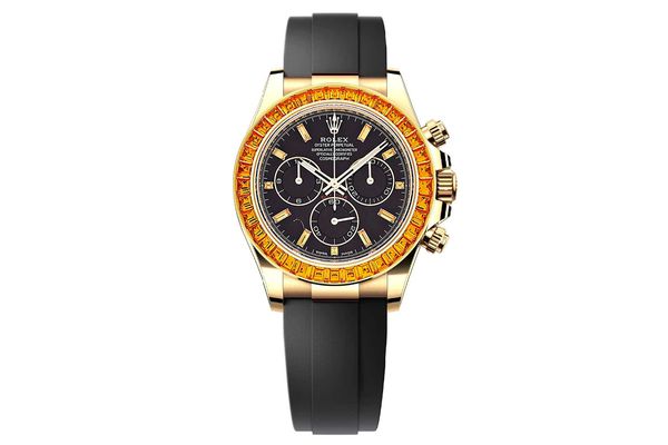 Rolex - Cosmograph Daytona - 116588saco - Yellow Gold & Sapphire (mb554)