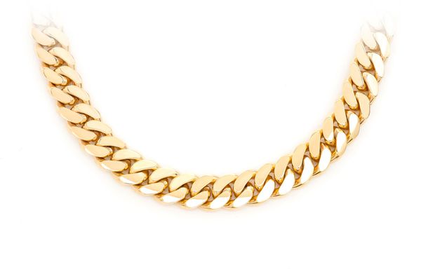 8MM Miami Cuban - 14k Solid Gold Bracelet