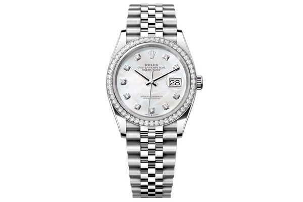 Rolex - Datejust 36 - 126284rbr - White Gold & Steel (rb89)