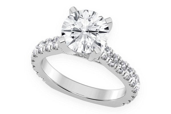 2.00ct Round Solitaire - Diamond Engagement Ring - All Natural