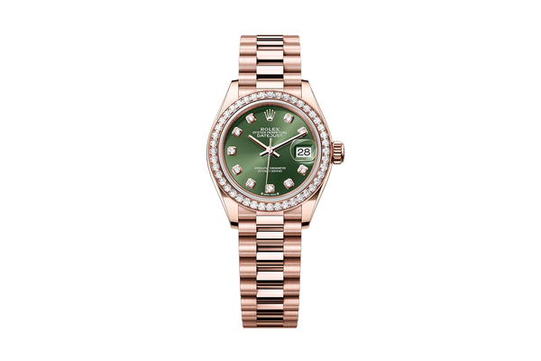 Rolex - Lady-datejust- 279135rbr - Rose Gold (rb193)