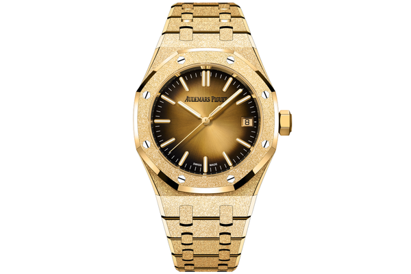 Audemars Piguet - Royal Oak Frosted Gold Selfwinding - 15550ba.gg.1356ba.01 - Yellow Gold (rb1192)