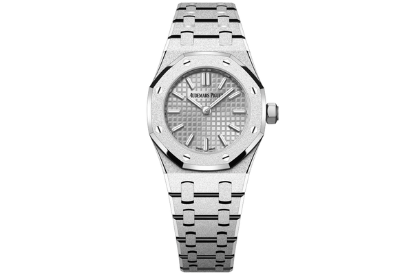 Audemars Piguet - Royal Oak Mini Frosted Gold Quartz - 67630bc.gg.1312bc.01 - White Gold (rb1233)