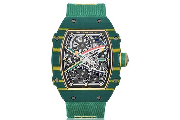 Richard Mille - Rm67-02 - Wayde Van Niekerk - Green Yellow Carbon