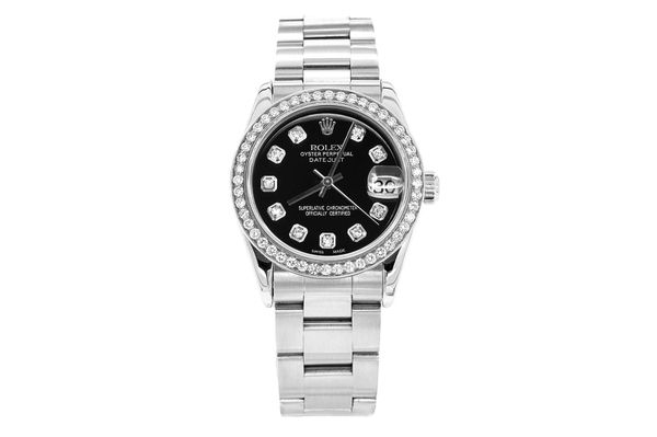 Rolex - Datejust 31 - 78240 - Steel - Custom Diamond Bezel & Dial - (500-05766)