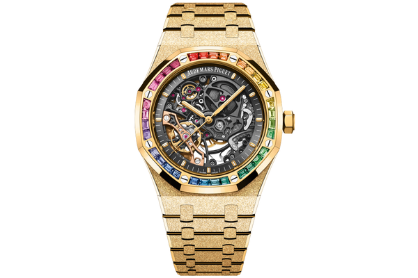 Audemars Piguet - Royal Oak Frosted Gold Double Balance Wheel Openworked - 15412ba.yg.1224ba.01-b - Yellow Gold (rb1123)