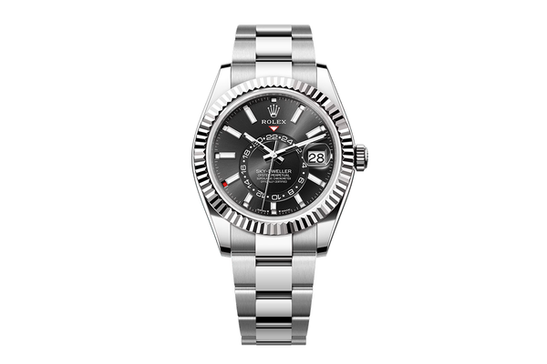 Rolex - Sky-dweller- 336934 - White Gold & Steel (rb227)