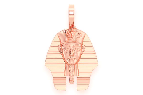 King Tut Solid Gold Pendant 14k Solid Gold