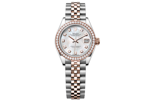 Rolex - Lady-datejust - 279381rbr - Rose Gold, Steel, & Diamonds (rb1957)