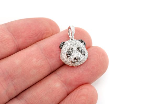 Panda Man Necklace | Animal Jewelry | King Ice 14K Gold / 2.5