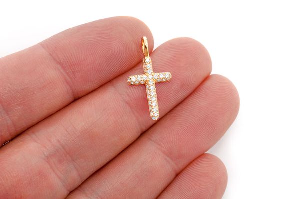 icebox cross necklace