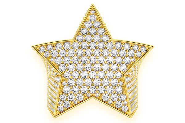 Icebox - Super Star Diamond Ring 14k Solid Gold 7.25ctw
