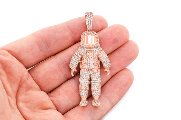 Men Astronaut Pendant Necklace