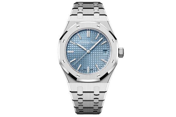 Audemars Piguet - Royal Oak 37 - 15550st - Steel - Glacier Blue Dial