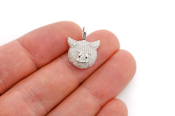 devil emoji pendant