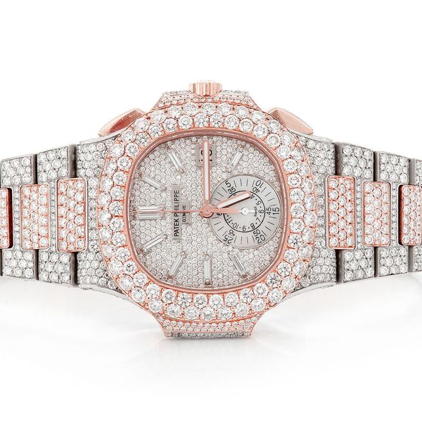 iced out patek philippe for sale