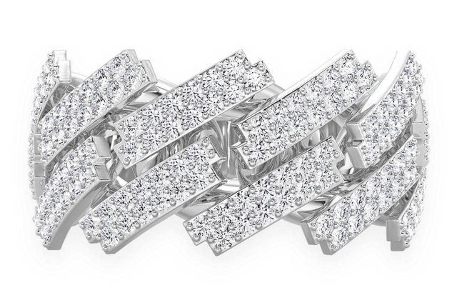 Icebox - 10MM Miami Cuban Link Diamond Bracelet 14k Solid Gold 5.00ctw