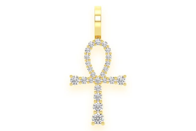 Icebox - Butterfly Diamond Pendant 14k Solid Gold 0.40ctw