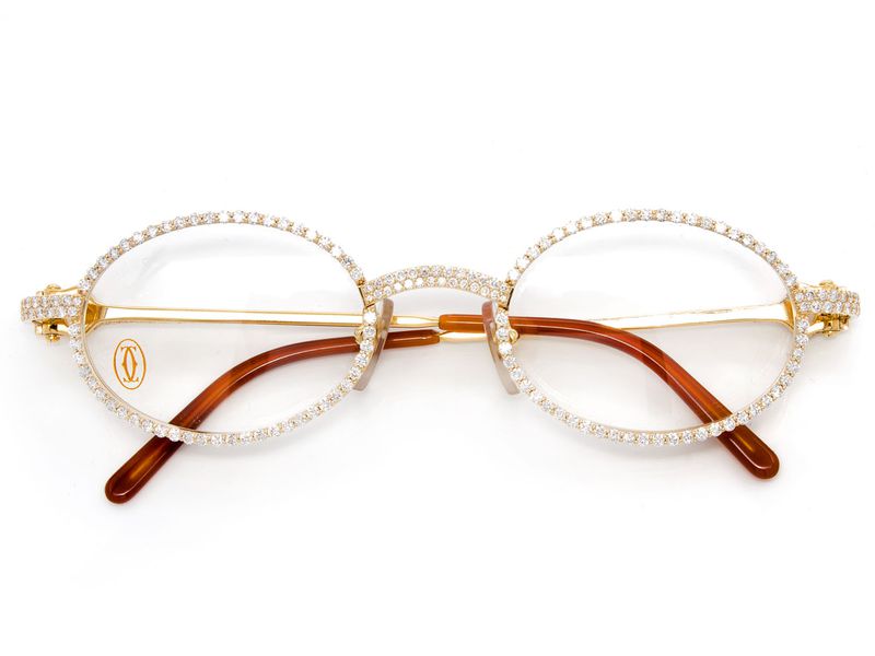 cartier glasses circle lenses