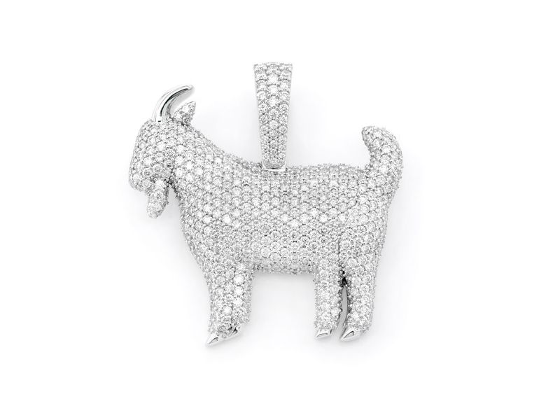 diamond goat chain