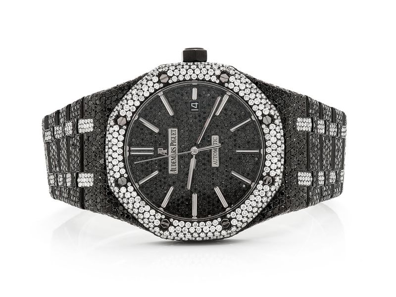 black diamond watch icebox