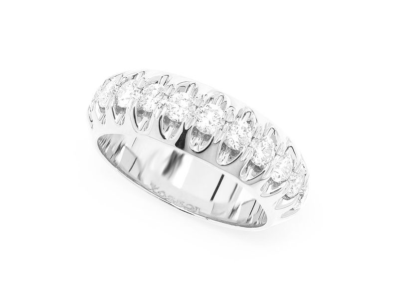 Icebox - Pyramid Set Ring 14K 1.26ctw